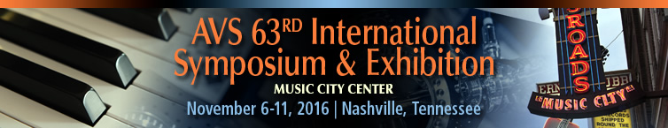AVS 63rd International Symposium & Exhibition