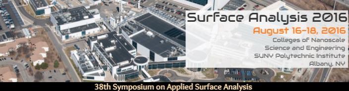 Surface Analysis 2016 Banner